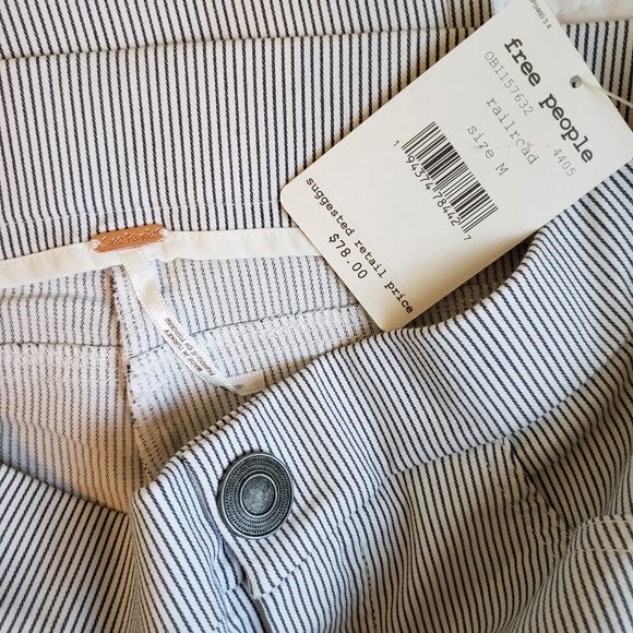 NWT Free People Strip Pants, Size M. - Picture 6 of 16